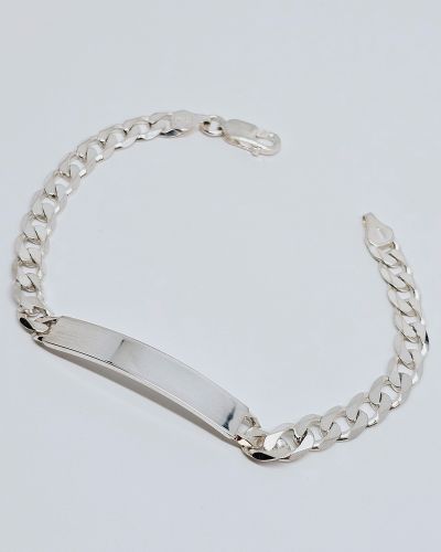 Bracciale uomo argento