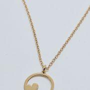 Collana donna argento 925% con cuore