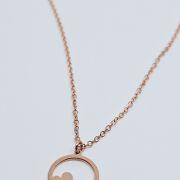 Collana donna argento 925% con cuore