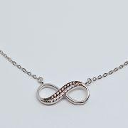 Collana donna argento 925% con infinito