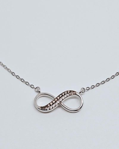 Collana donna argento 925% con infinito