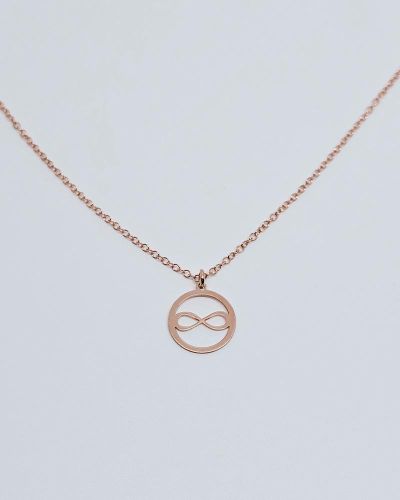 Collana donna argento 925% con infinito