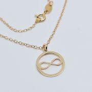 Collana donna argento 925% con infinito