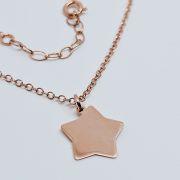 Collana donna argento 925% con stella