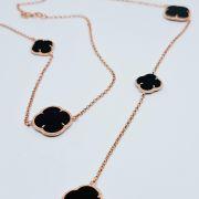 Collana donna argento 925% con pietre