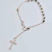 Bracciale rosario argento 925%