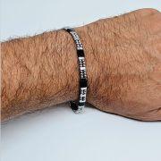 Bracciale uomo acciaio