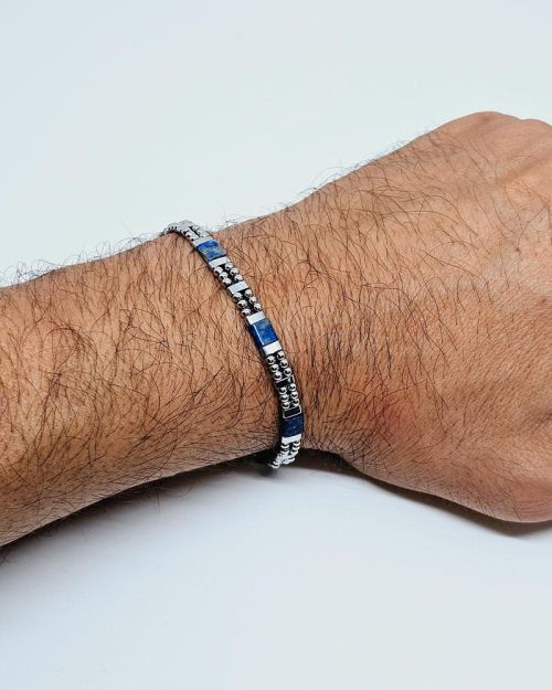 Bracciale uomo acciaio