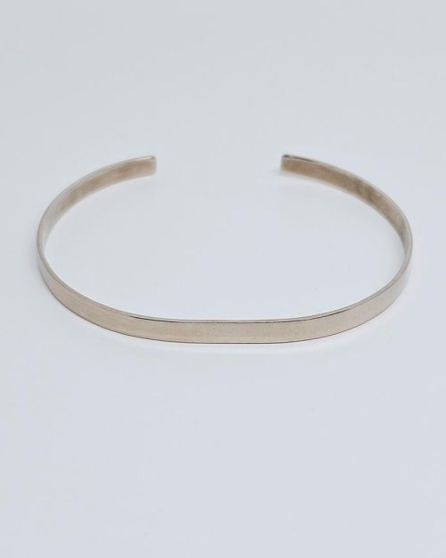 Bracciale a lastra argento 925%