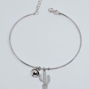 Bracciale rigido in argento 925%