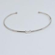 Bracciale rigido in argento 925%