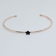 Bracciale rigido in argento 925%